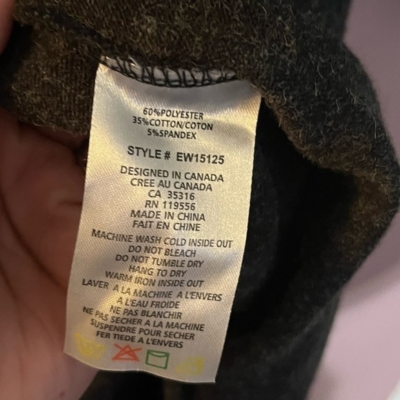 Elena Wang cardigan sweater long line Lagen look duster triangle hemline artsy M - Picture 10 of 14